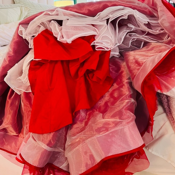 SHERRI HILL Prom | Gala | Quinceañera |Wedding | size 10 fits like 6 Red - Picture 13 of 14